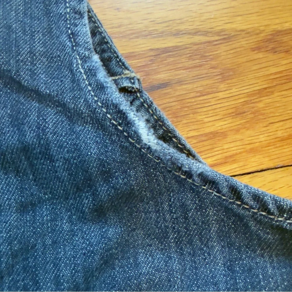 3 for $12 GAP Denim 0-3 Baby Denim Jumper and Carters Polka Dot Pants
